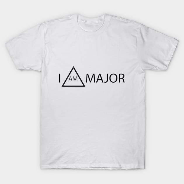 I am Major T-Shirt by otakuscene